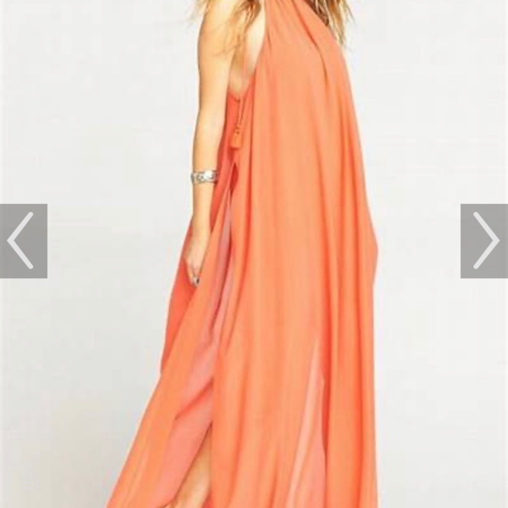 Show Me Your Mumu Rochester Small Orange maxi